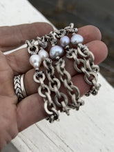 Load and play video in Gallery viewer, Pearl Chain Bracelet
