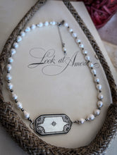 Load image into Gallery viewer, Silver and Pearl Necklace
