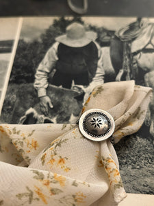 Silver Concho Ring