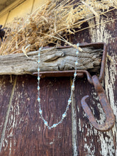 Load image into Gallery viewer, Pre Order for Short Silver and Pearl Chain Necklace
