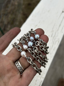 Pearl Chain Bracelet